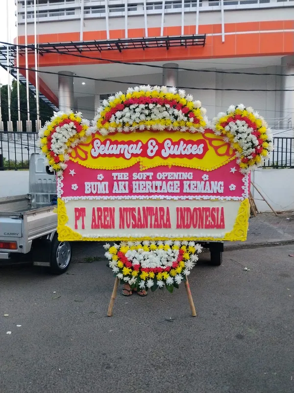 Bunga Papan Selamat & Sukses Medium